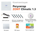 ZONT Climatic 1.3 Погодозависимый автоматический GSM / Wi-Fi регулятор (1 ГВС + 3 прямых/смесительных) с доставкой в Назрань